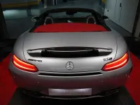 Usado Mercedes C55 AMG AMG 557 CV (409 kW) 2018 Gris Descapotable