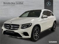 Usado Mercedes GLC220 AMG line 170 CV (125 kW) 2019 Blanco SUV