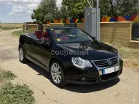 Usado VW Eos 140 CV (102 kW) 2009 Negro Descapotable