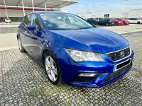 Usado Seat Leon FR 150 CV (110 kW) 2017 Azul Berlina