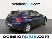 Usado BMW 114 95 CV (69 kW) 2013 Azul Utilitario