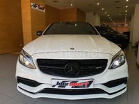 Usado Mercedes C63S AMG AMG 510 CV (375 kW) 2015 Blanco Berlina