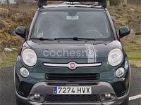 Usado Fiat 500L Trekking 105 CV (77 kW) 2014 Verde Monovolumen