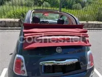 Usado Fiat 500C 85 CV (62 kW) 2011 Negro Descapotable