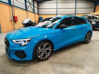 Usado Audi A3 Comfort 150 CV (110 kW) 2021 Azul Berlina