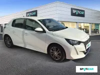 Usado Peugeot 208 Active 101 CV (74 kW) 2021 Blanco Utilitario