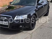 Usado Audi A6 S-Line 140 CV (102 kW) 2008 Negro Familiar