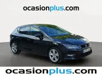 Usado Seat Leon FR 150 CV (110 kW) 2015 Negro Utilitario