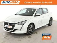 Usado Peugeot 208 Allure 101 CV (74 kW) 2020 Blanco Utilitario