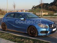 Usado Mercedes A180 AMG 122 CV (89 kW) 2013 Azul Berlina