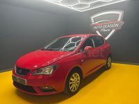 Usado Seat Ibiza Reference 90 CV (66 kW) 2012 Rojo Berlina