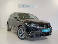 Usado VW Tiguan R-line 150 CV (110 kW) 2021 Negro SUV