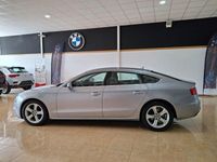 Usado Audi A5 Sportback S-Line 190 CV (139 kW) 2016 Gris / plata Utilitario