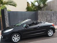 Usado Peugeot 207 CC 120 CV (88 kW) 2008 Negro Descapotable