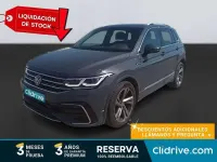 Usado VW Tiguan R-line 150 CV (110 kW) 2021 Gris SUV