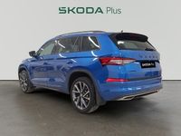 Usado Skoda Kodiaq SportLine 150 CV (110 kW) 2022 Azul SUV