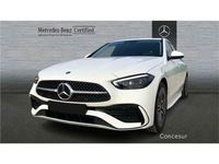 Usado Mercedes C300e AMG line 313 CV (230 kW) 2024 Blanco Familiar