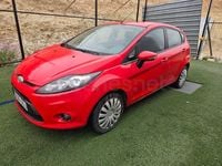 Usado Ford Fiesta Titanium 90 CV (66 kW) 2009 Rojo Utilitario
