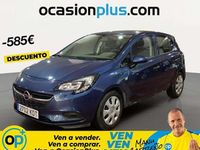 Usado Opel Corsa Expression 75 CV (55 kW) 2017 Azul Utilitario