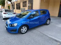 Usado Chevrolet Aveo LT 84 CV (61 kW) 2012 Azul Berlina