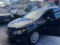 Usado Seat Leon ST Style 115 CV (84 kW) 2017 Negro Familiar