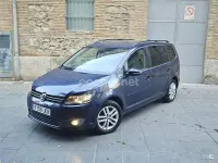 Usado VW Touran Advance 105 CV (77 kW) 2015 Azul Monovolumen