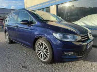 Usado VW Touran Advance 150 CV (110 kW) 2016 Azul Monovolumen