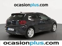 Usado VW Polo R-line 95 CV (69 kW) 2021 Negro Utilitario