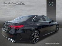 Usado Mercedes C300 AMG line 265 CV (194 kW) 2023 Negro obsidiana