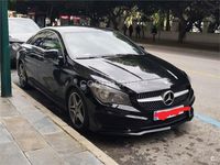 Usado Mercedes CLA200 AMG line 136 CV (100 kW) 2013 Negro Berlina
