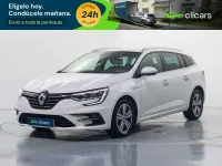 Usado Renault Mégane GrandTour Zen 115 CV (84 kW) 2021 Blanco Familiar