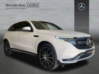 Usado Mercedes EQC400 AMG line 300 kW (408 CV) 2020 Blanco SUV