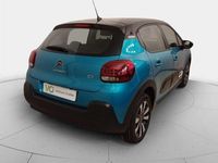 Usado Citroën C3 Feel 83 CV (61 kW) 2021 Azul Utilitario