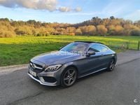 Usado Mercedes C250 AMG line 204 CV (150 kW) 2016 Gris / plata Coupe