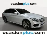 Usado Mercedes C220 170 CV (125 kW) 2018 Gris / plata Familiar