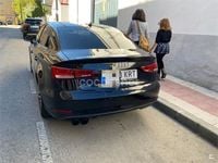 Usado Audi A3 150 CV (110 kW) 2017 Negro Berlina
