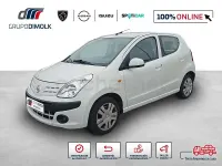 Usado Nissan Pixo Acenta 68 CV (50 kW) 2009 Blanco Utilitario