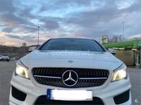 Usado Mercedes CLA220 AMG line 177 CV (130 kW) 2016 Blanco Berlina