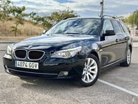 Usado BMW 520 163 CV (119 kW) 2008 Negro Familiar