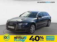 Usado Audi A6 272 CV (200 kW) 2015 Azul Familiar