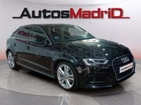 Usado Audi A3 S-Line 116 CV (85 kW) 2019 Negro Berlina