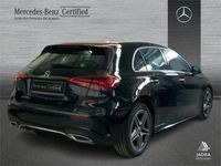 Usado Mercedes A200 AMG line 150 CV (110 kW) 2024 Negro Berlina