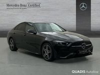 Usado Mercedes C220 AMG line 200 CV (147 kW) 2025 Negro obsidiana