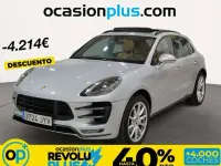 Usado Porsche Macan Turbo 400 CV (294 kW) 2017 Plateado SUV