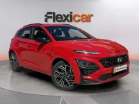 Usado Hyundai Kona N Line 120 CV (88 kW) 2022 Rojo SUV