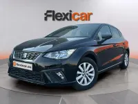 Usado Seat Ibiza FR 110 CV (80 kW) 2021 Negro Utilitario