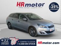 Usado Peugeot 308 Allure 131 CV (96 kW) 2017 Gris Berlina
