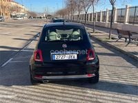 Usado Fiat 500 Lounge 95 CV (69 kW) 2017 Negro Berlina
