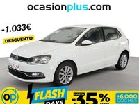 Usado VW Polo Advance 75 CV (55 kW) 2016 Blanco Utilitario
