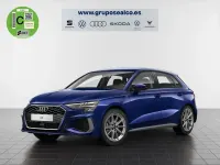 Usado Audi A3 S-Line 150 CV (110 kW) 2021 Azul Berlina